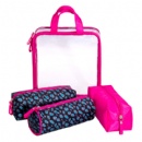 Fashionable Design Cosmetic Bag 4Pcs Set