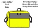 Neon color computer bags